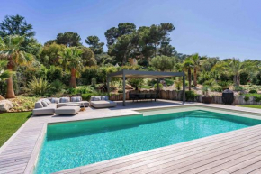 Villa Palma Giens - Vue Mer Panoramique -Piscine Chauffée Avril à Septembre- 4 chambres -Garage